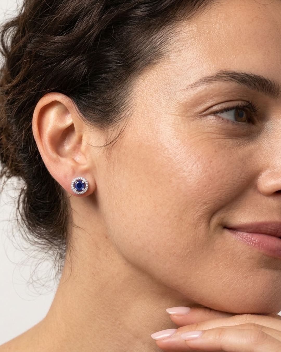 LALI Sapphire & Diamond Birthstone Earrings