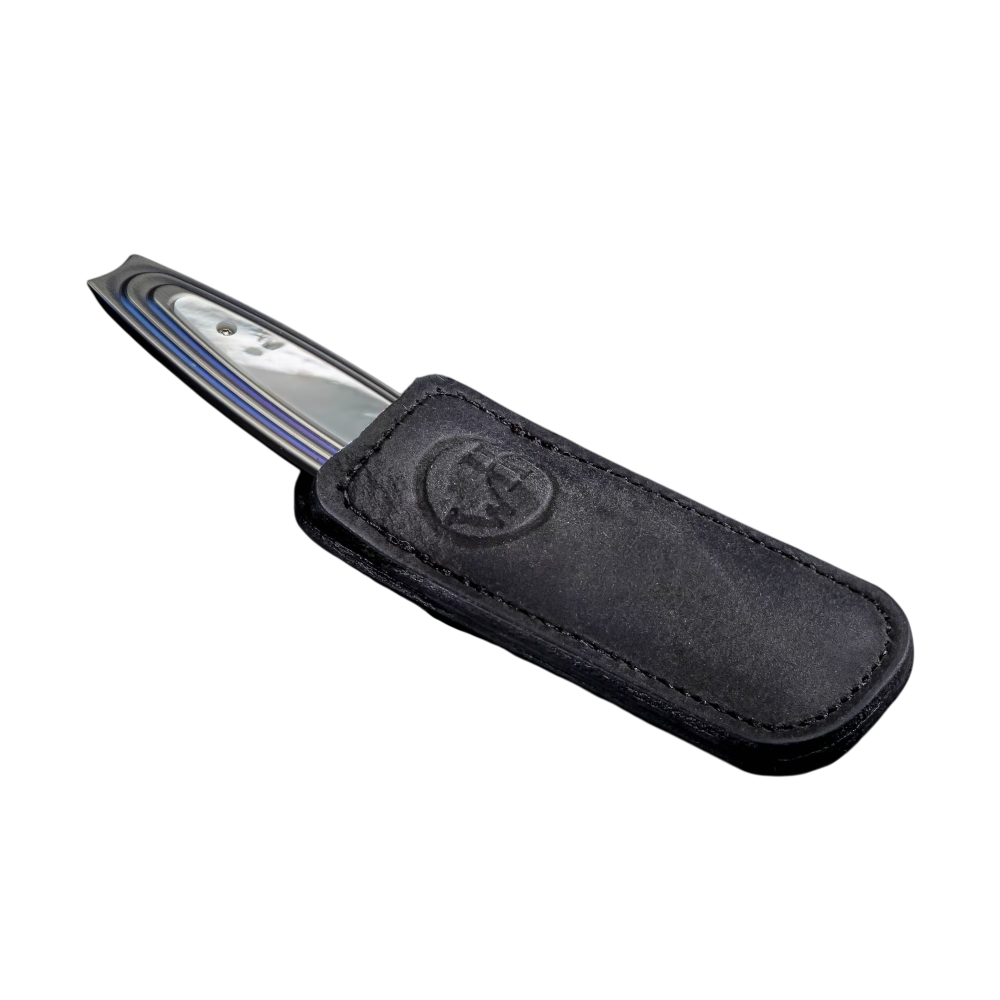 Titanium/Mother Of Pearl 'Spy Glass' Divot Tool by William Henry available at Talisman Collection Fine Jewelers in El Dorado Hills, CA and online