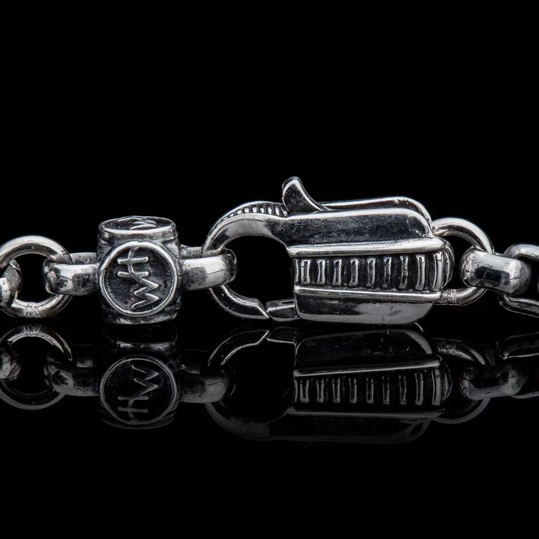 Sterling Silver 'Marcus' Round Box 22" Chain by William Henry available at Talisman Collection Fine Jewelers in El Dorado Hills, CA and online