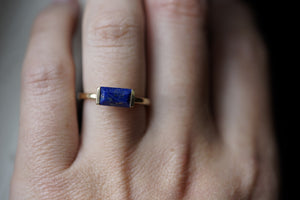 Lapis Bonbon Ring - Talisman Collection Fine Jewelers