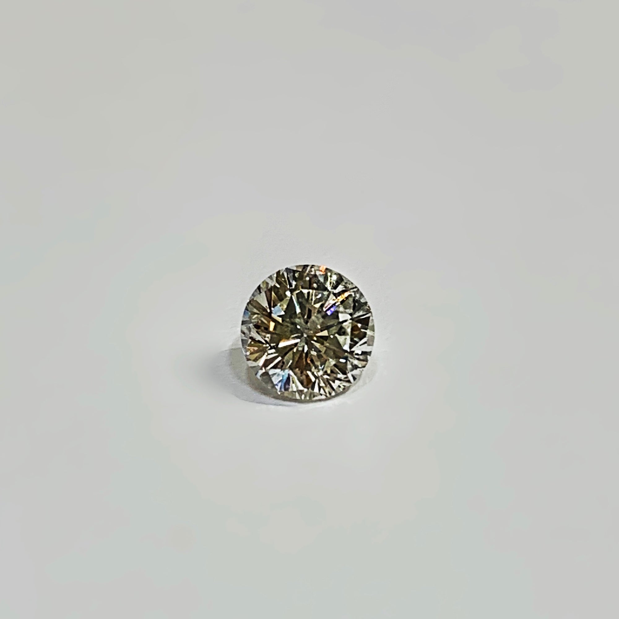 2.01 Carat Round Brilliant, F Color Clarity Enhanced Diamond - Talisman Collection Fine Jewelers