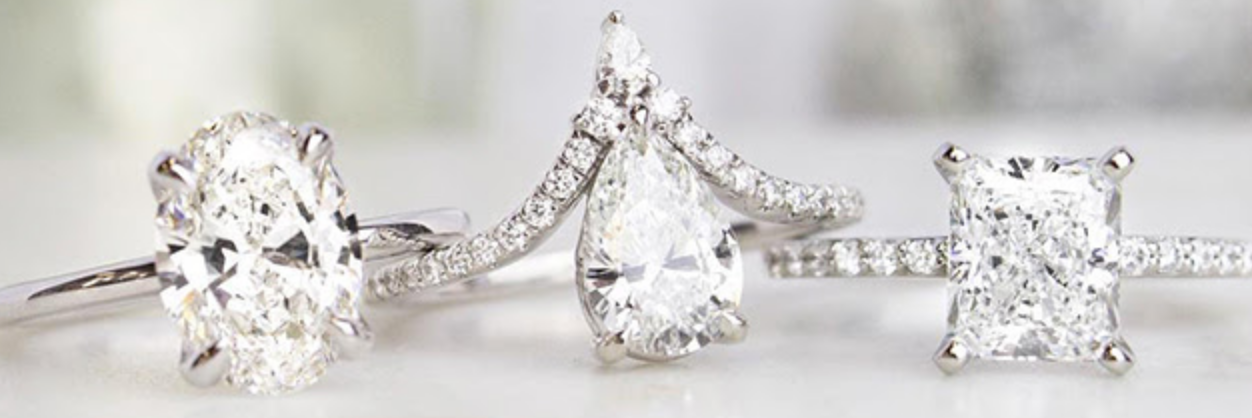 April Diamond Birthstone Jewelry & Folklore , Birthstone Engagement & Wedding Rings