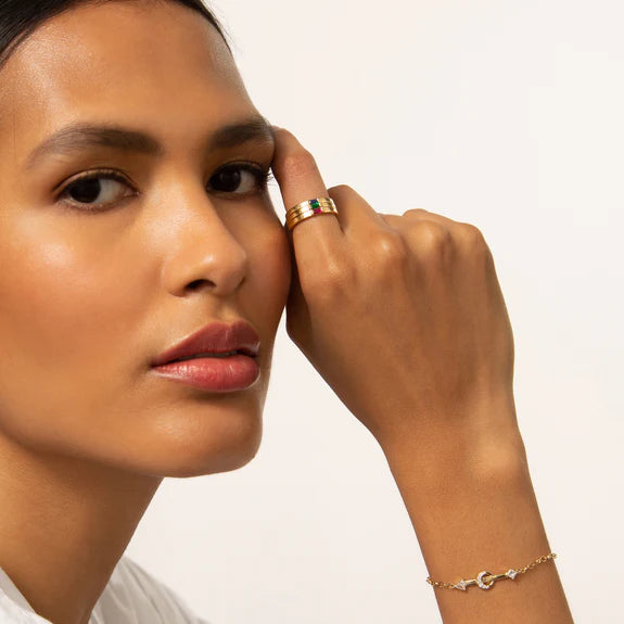 Strength Poesy Bracelet by Monica Rich Kosann