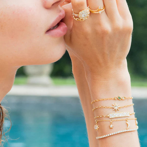 Carpe Diem Poesy Bracelet by Monica Rich Kosann