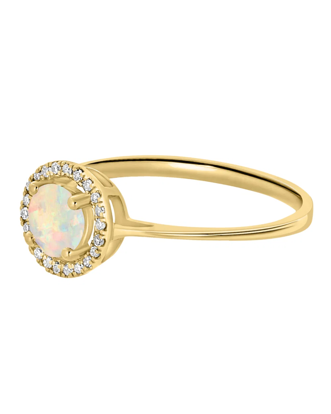 LALI Australian Opal & Diamond Ring