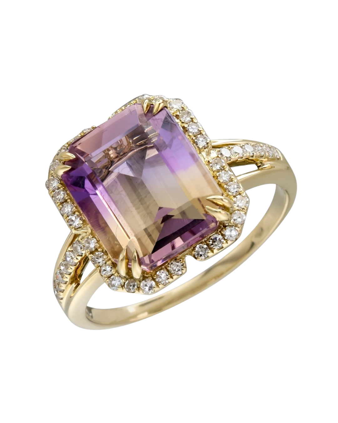 LALI Ametrine & Diamond Ring