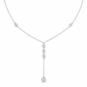 Malakan Diamond Y Necklace