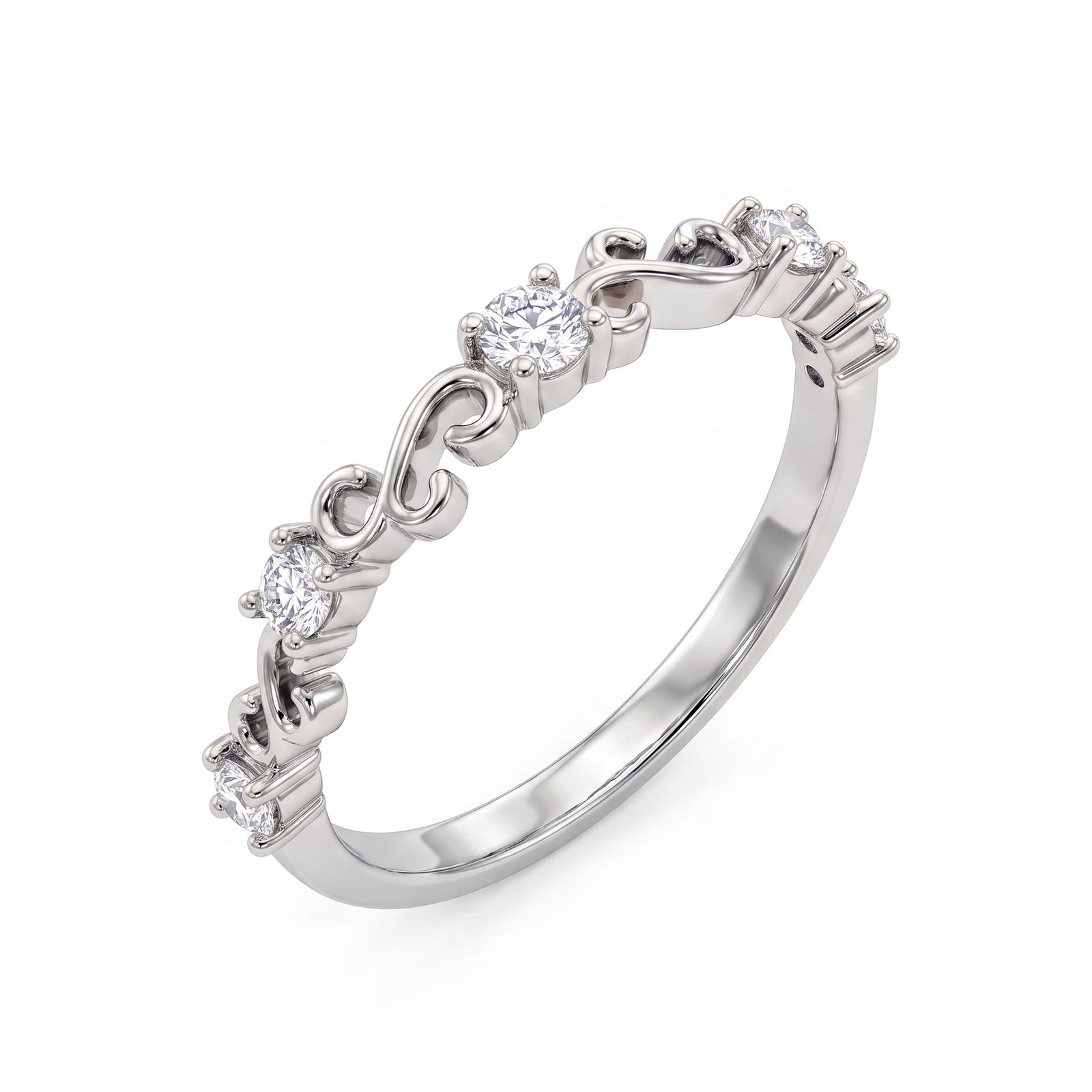 Malakan Classic Diamond Ring