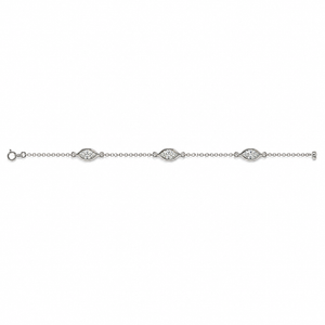 Malakan Marquise Diamond Bracelet