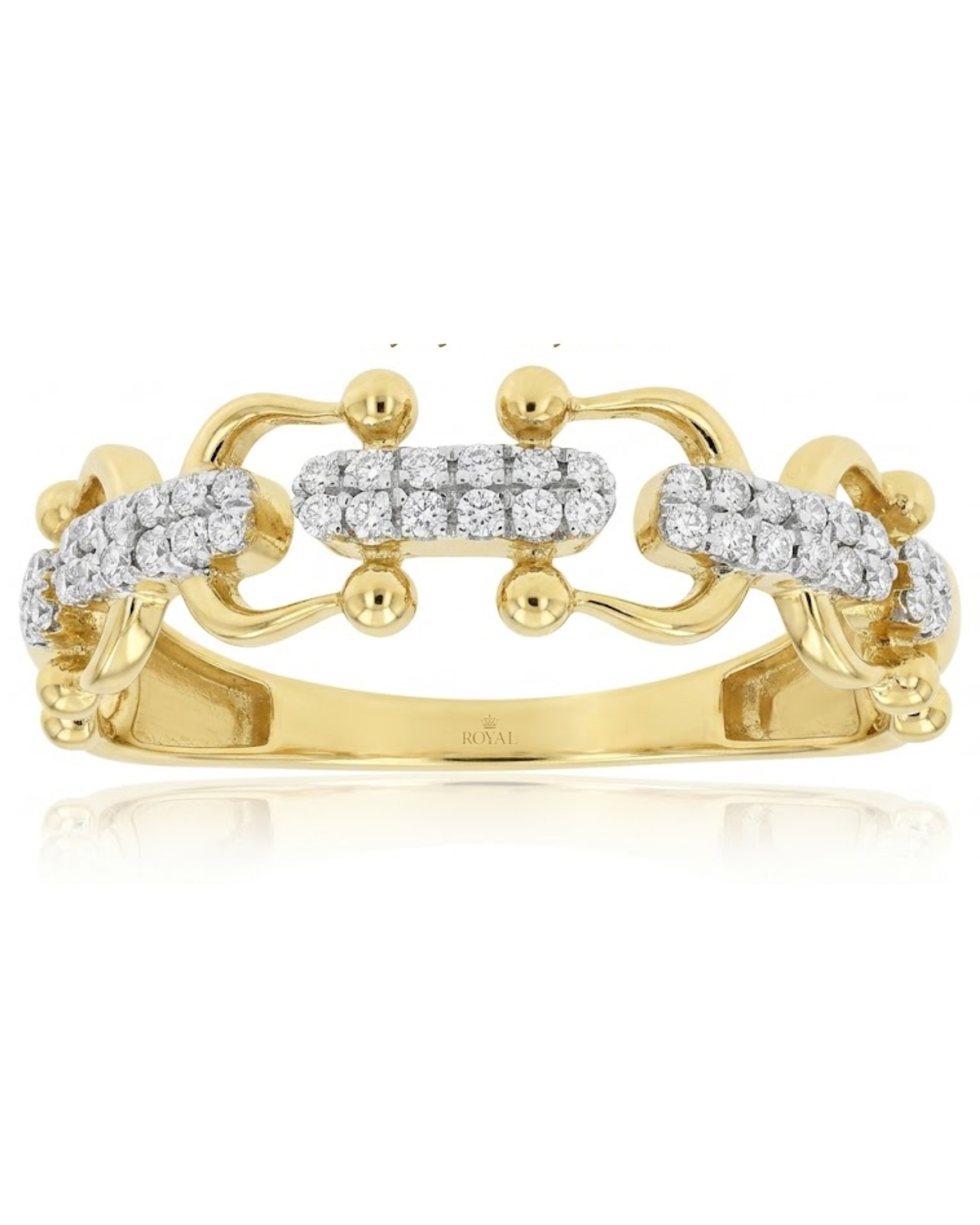 Royal Diamond Wedding Band