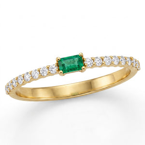 LALI Emerald & Diamond Ring