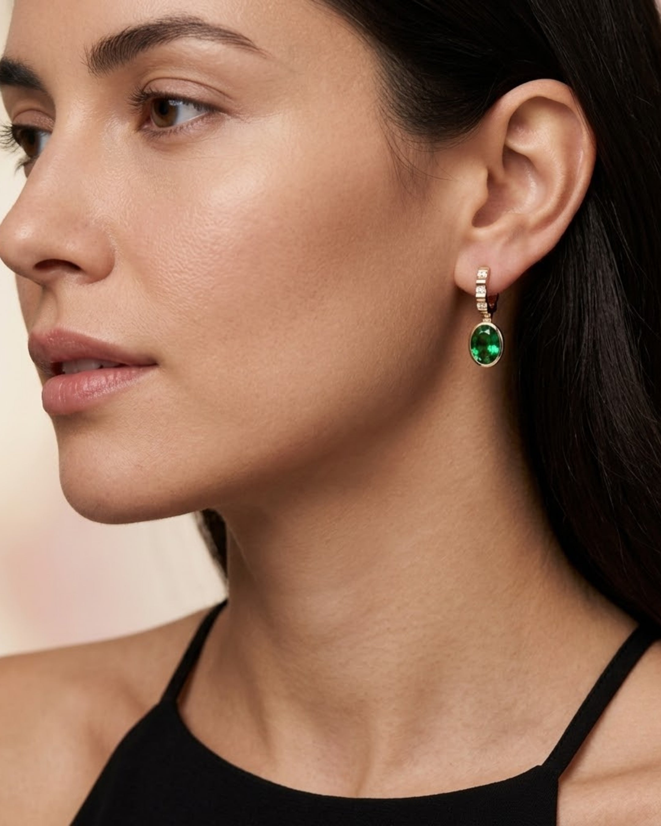 Alter Ego Convertible Hoop Earrings by Mined + Found
