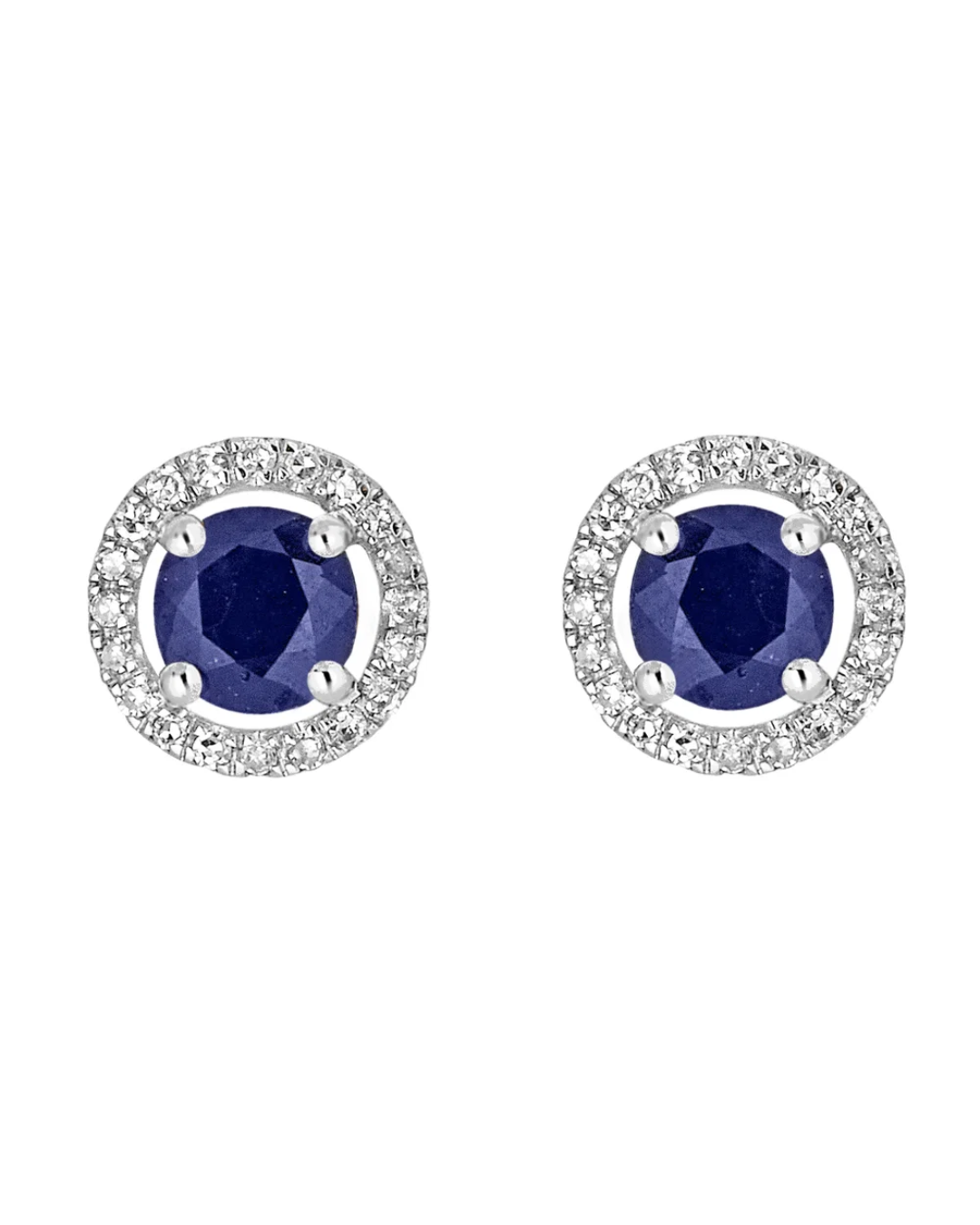 LALI Sapphire & Diamond Birthstone Earrings