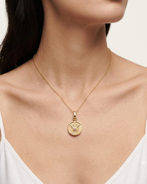 Strength Pulley Charm by Mined + Found
