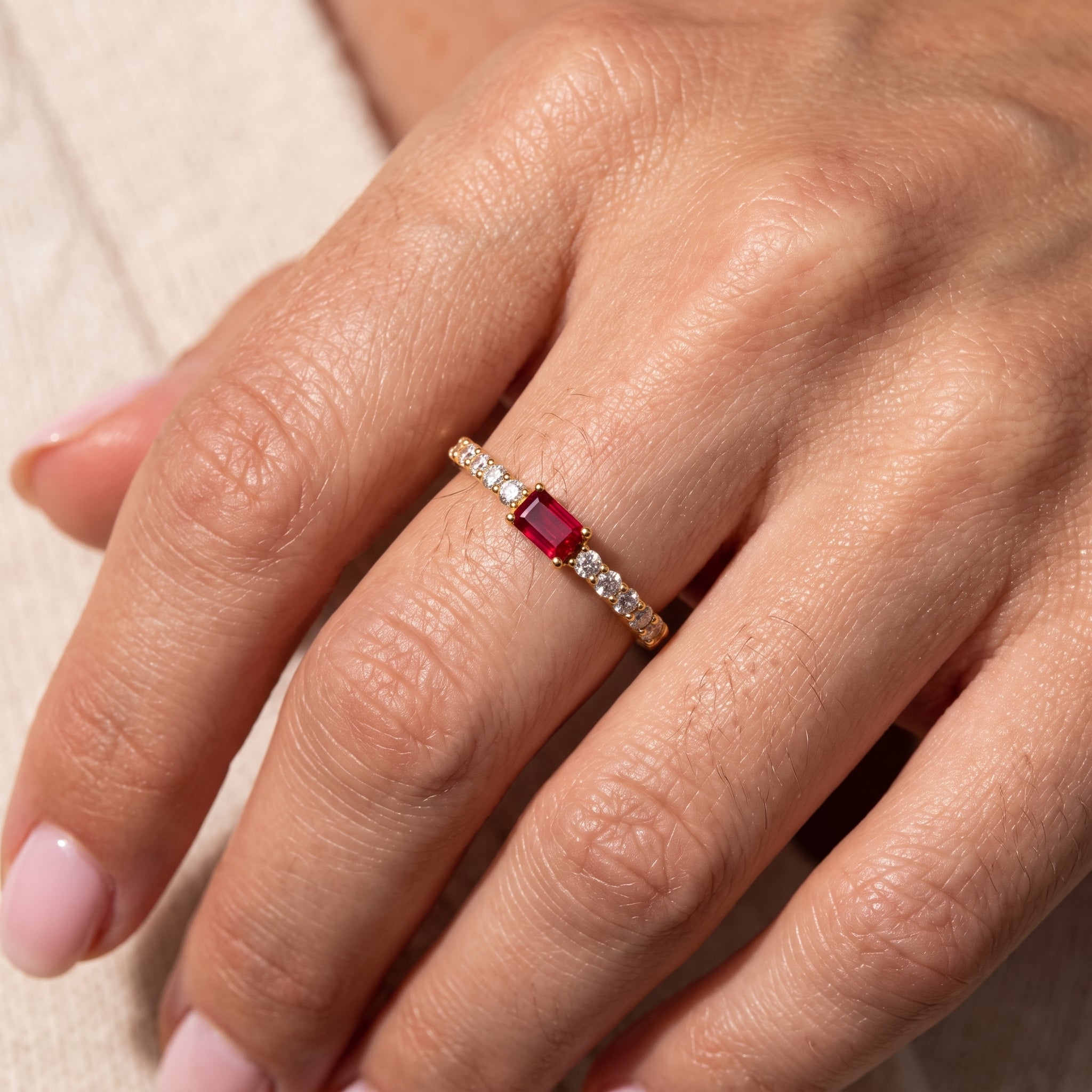 LALI Ruby & Diamond Ring