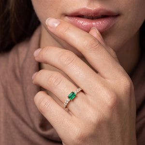 LALI Emerald & Diamond Ring
