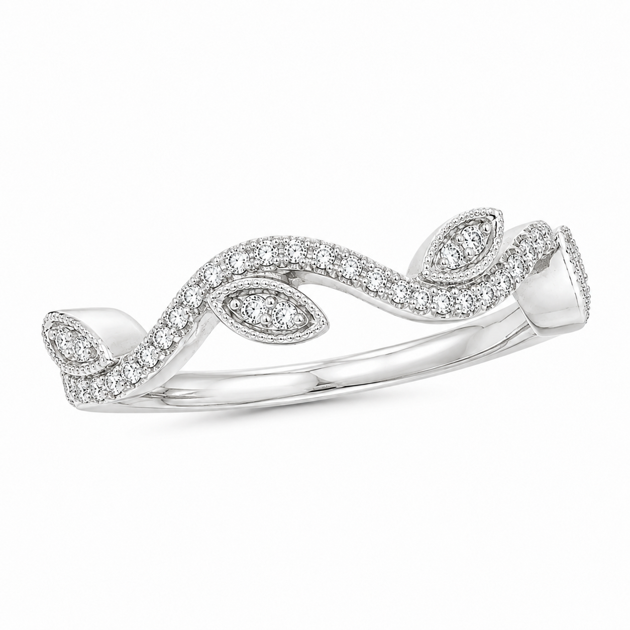 Malakan Vine Diamond Band