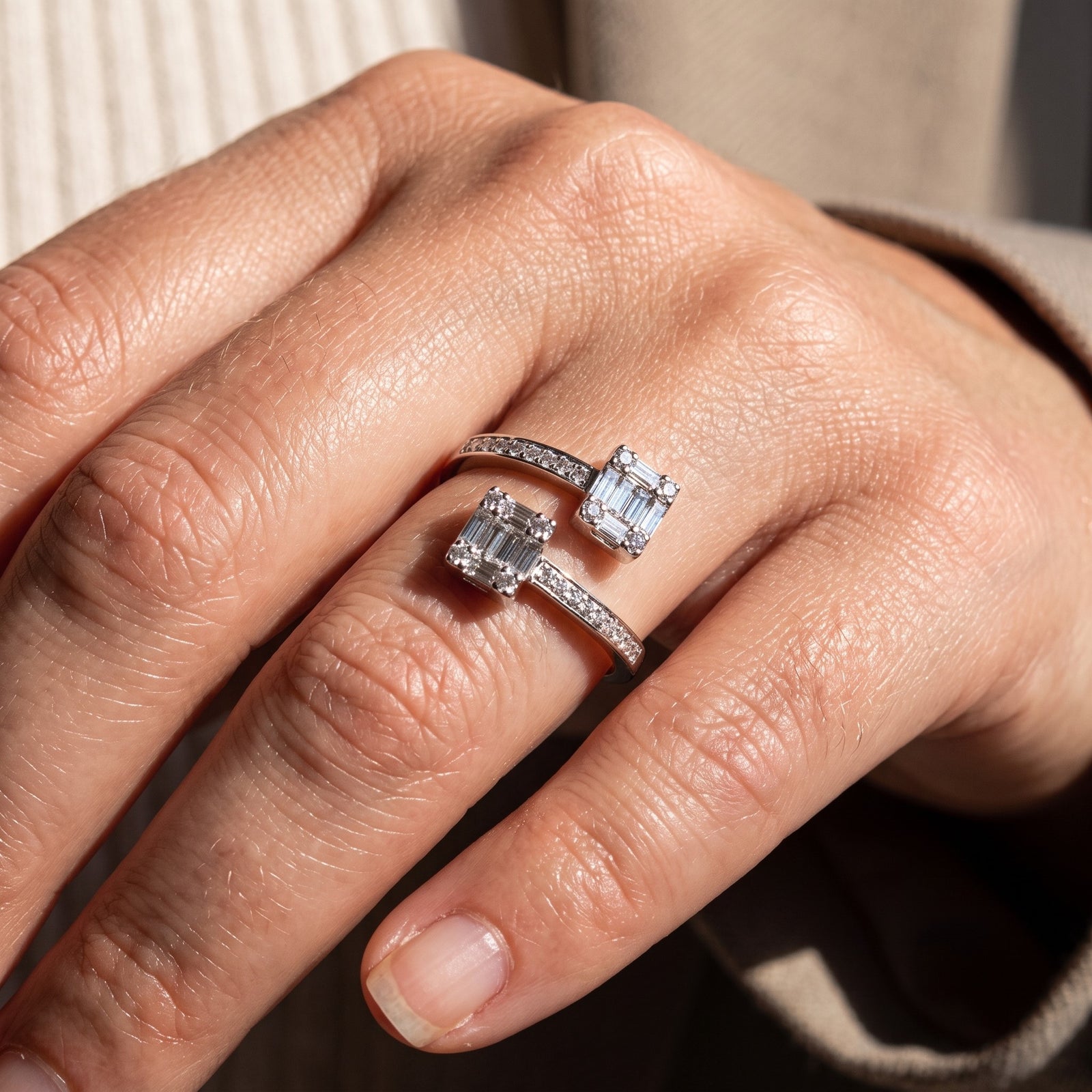 LALI Baguette Diamond Ring