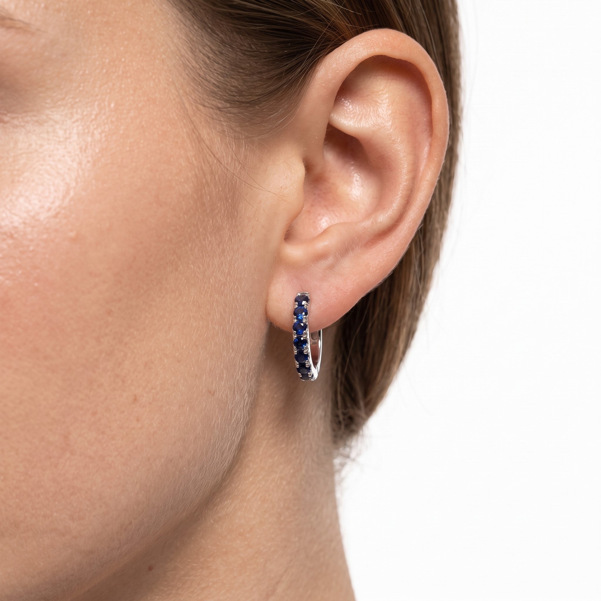 LALI Sapphire Birthstone Stud Earrings
