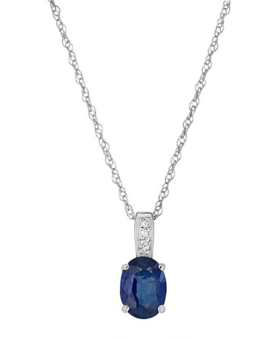 LALI Sapphire & Diamond Pendant Necklace