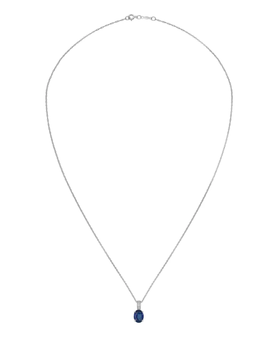 LALI Sapphire & Diamond Pendant Necklace