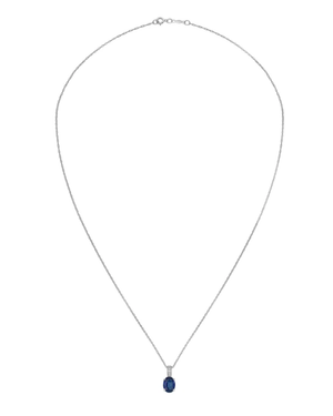 LALI Sapphire & Diamond Pendant Necklace