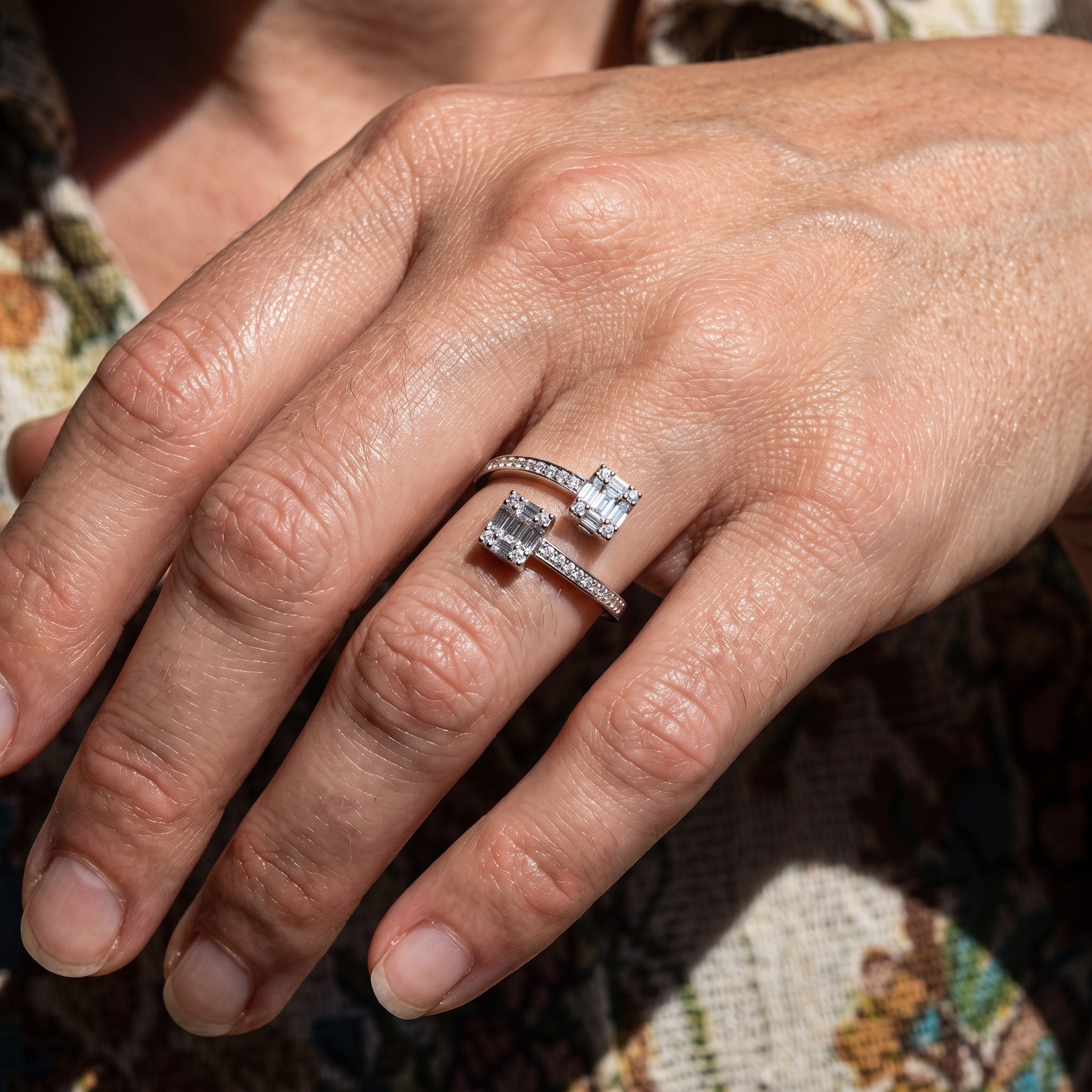 LALI Baguette Diamond Ring