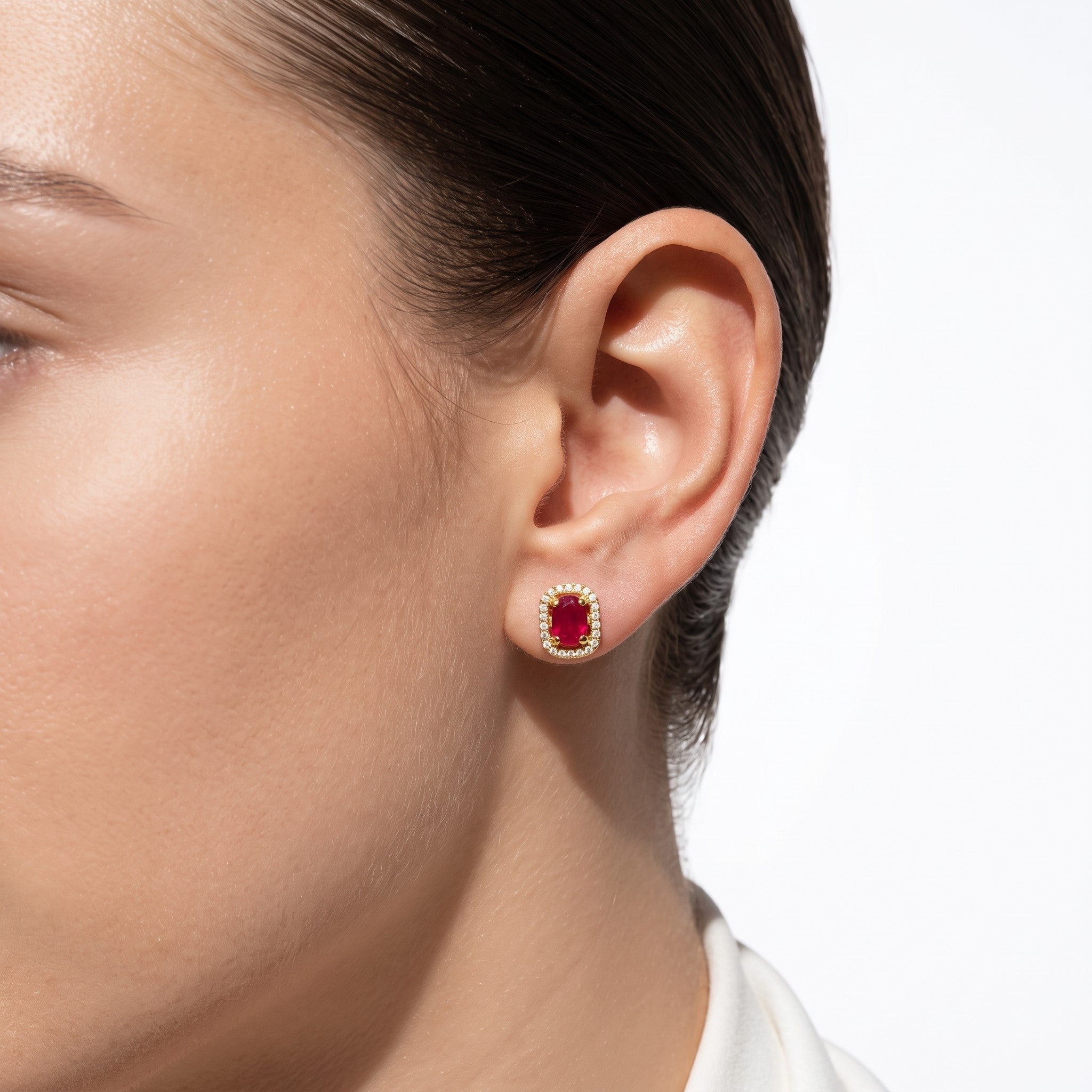 LALI Ruby & Diamond Earrings