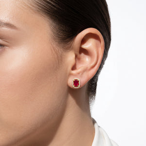 LALI Ruby & Diamond Earrings