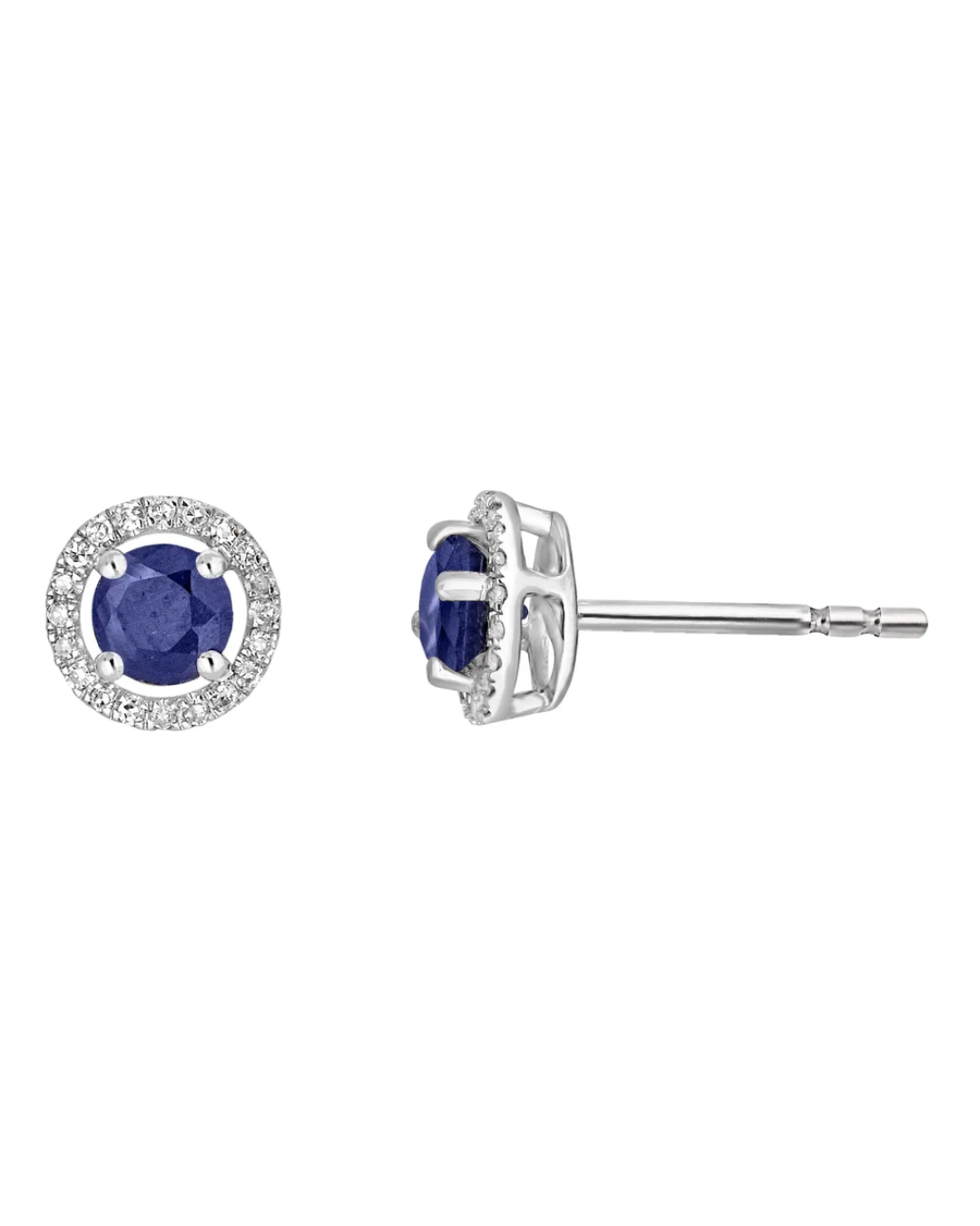 LALI Sapphire & Diamond Birthstone Earrings