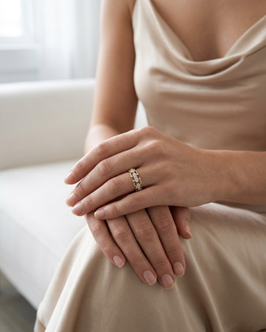 Royal Diamond Wedding Band