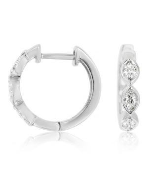 Royal Jewelry Diamond Earrings