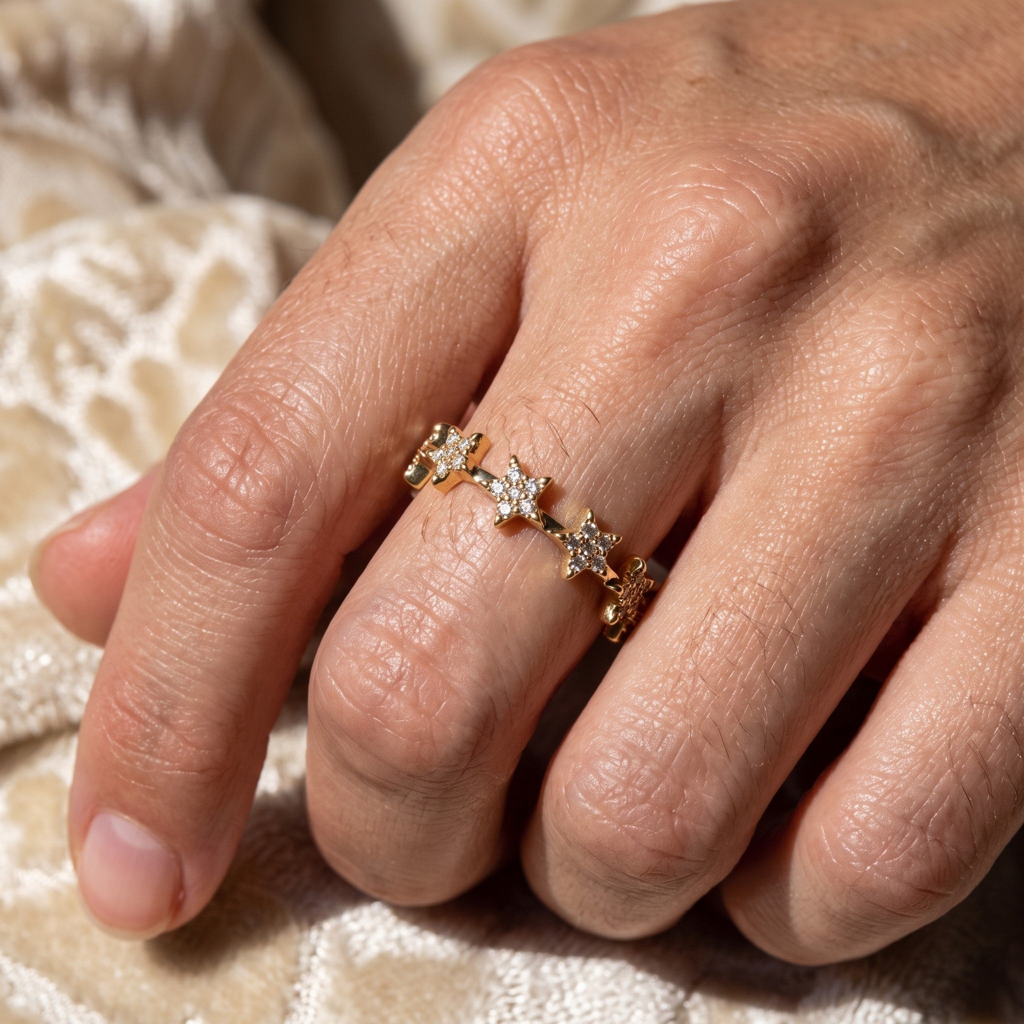 LALI Diamond Star Ring