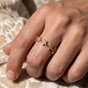 LALI Diamond Star Ring