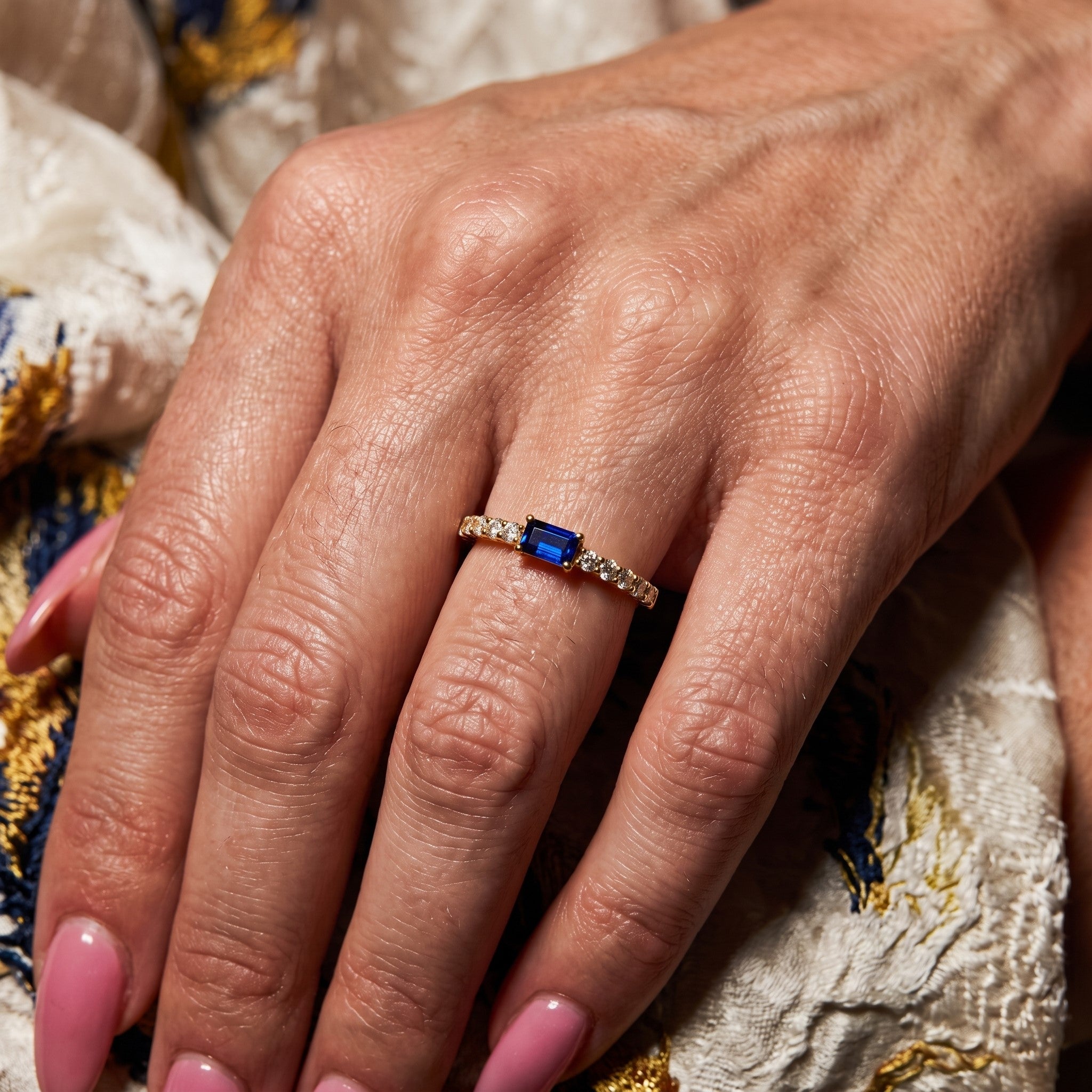 LALI Sapphire & Diamond Ring