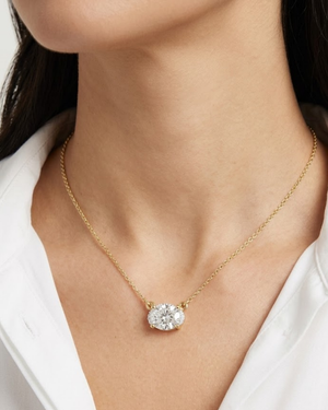 Royal Jewelry Lab Grown Diamond Necklace