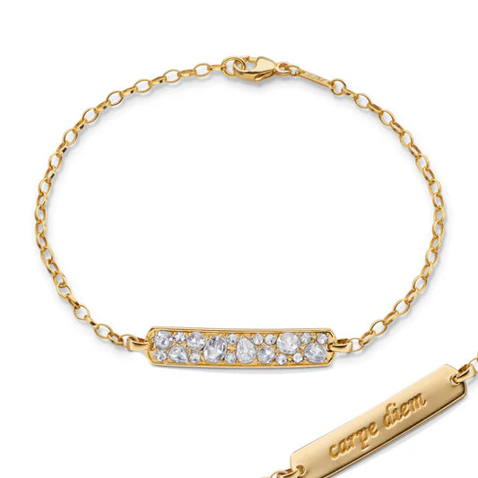 Carpe Diem Poesy Bracelet by Monica Rich Kosann