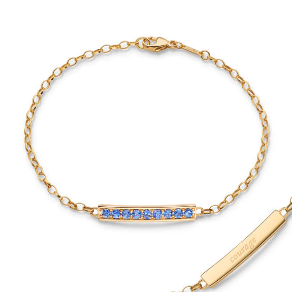 Courage Poesy Bracelet by Monica Rich Kosann