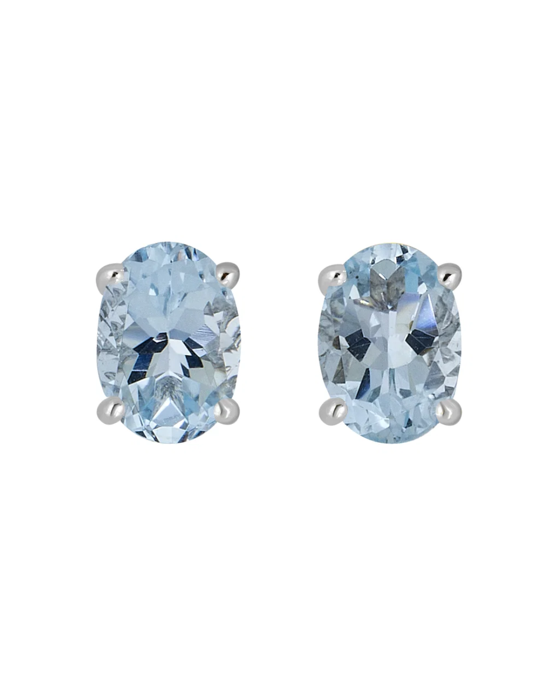 LALI Aquamarine Stud Earrings