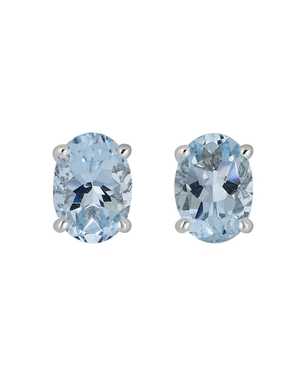 LALI Aquamarine Stud Earrings
