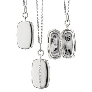 White Sapphire Kate Locket by Monica Rich Kosann