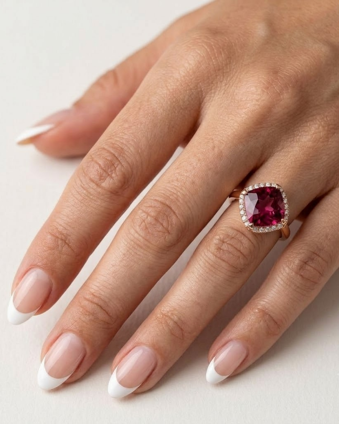 Rubellite Tourmaline  Ring by Lisa Nik