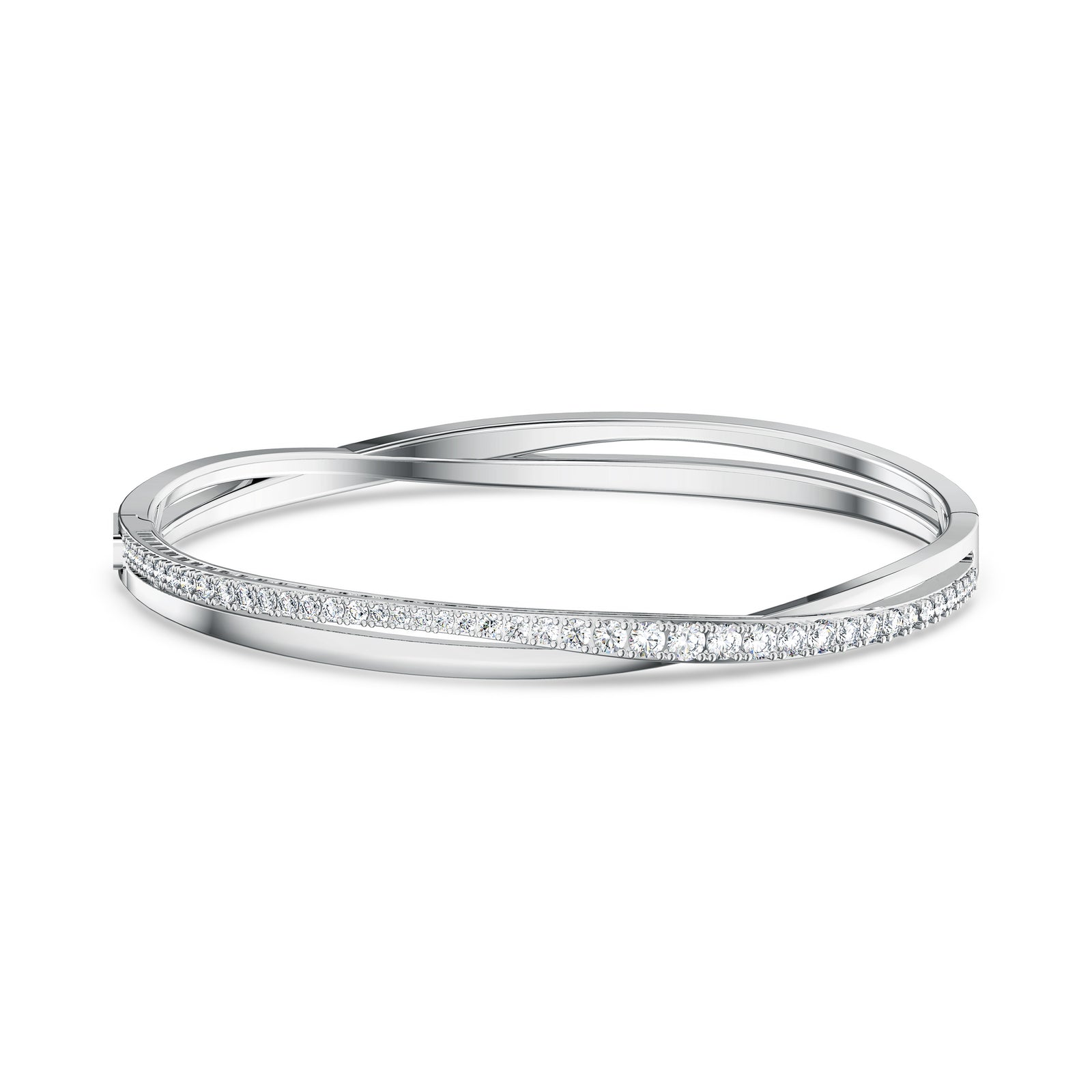 Hyperbola Bangle by Swarovski