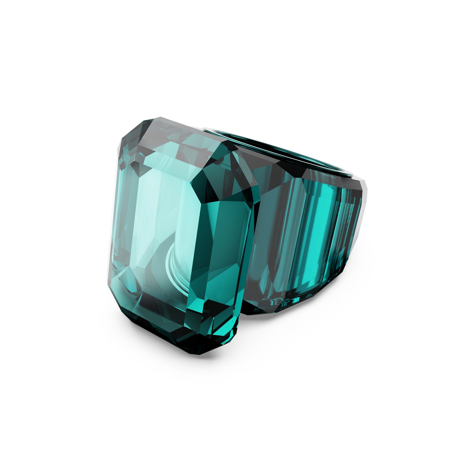 Green Lucent Cocktail Ring by Swarovski