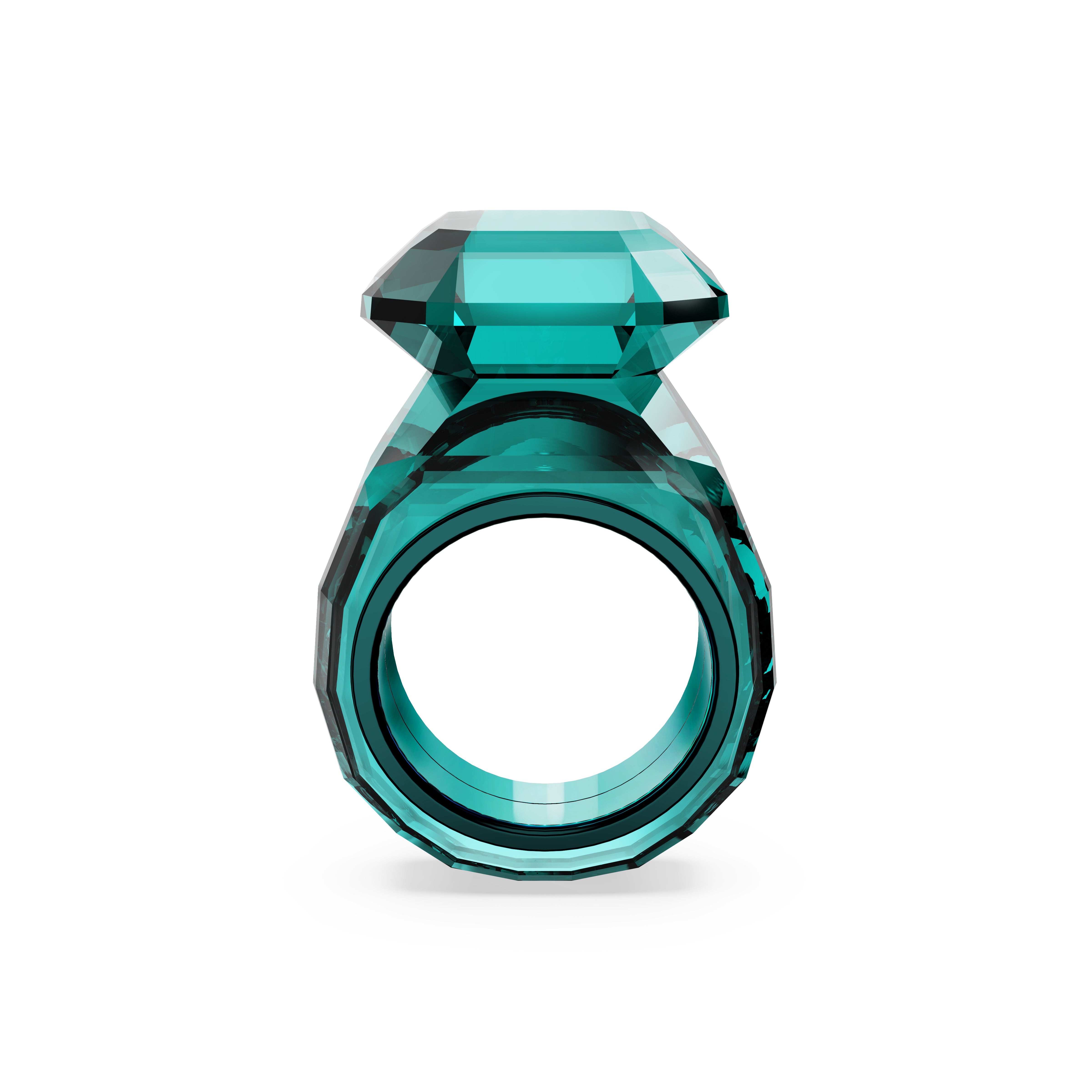 Green Lucent Cocktail Ring by Swarovski