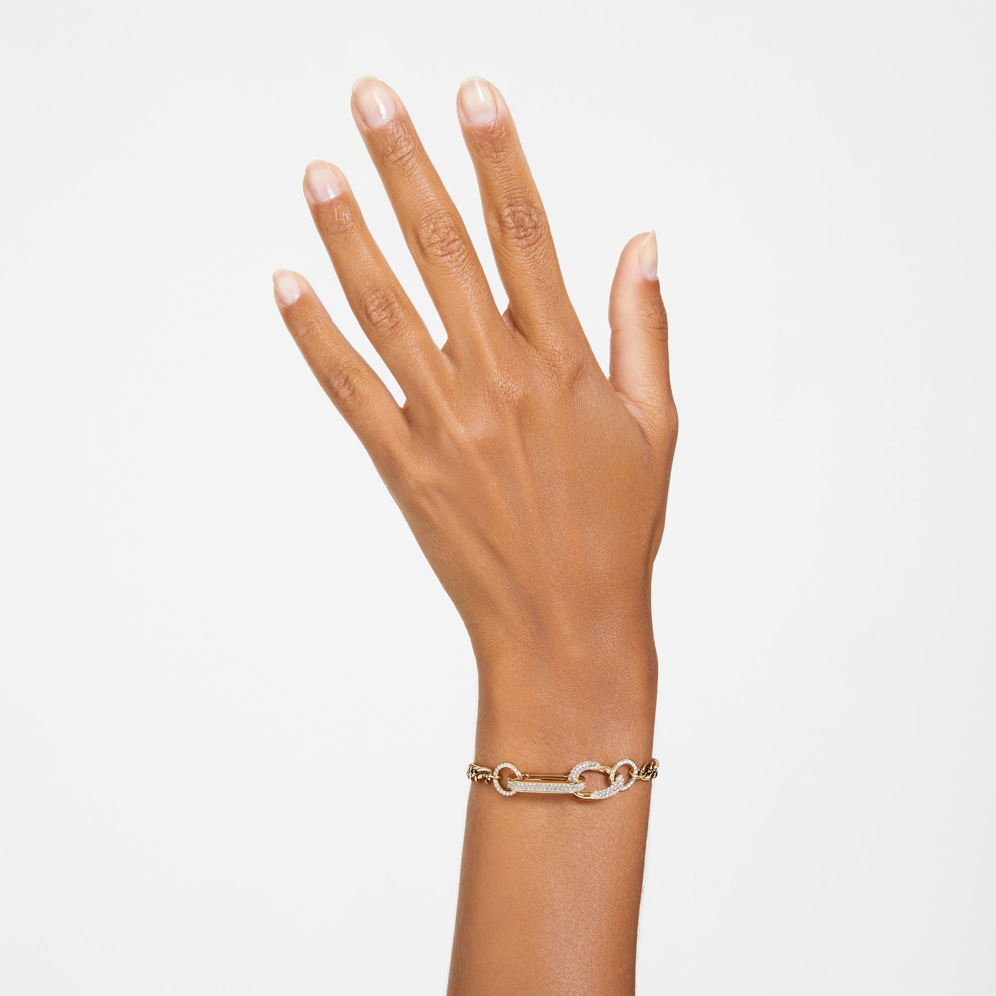 Medium Gold Dextera Braclet by Swarovski