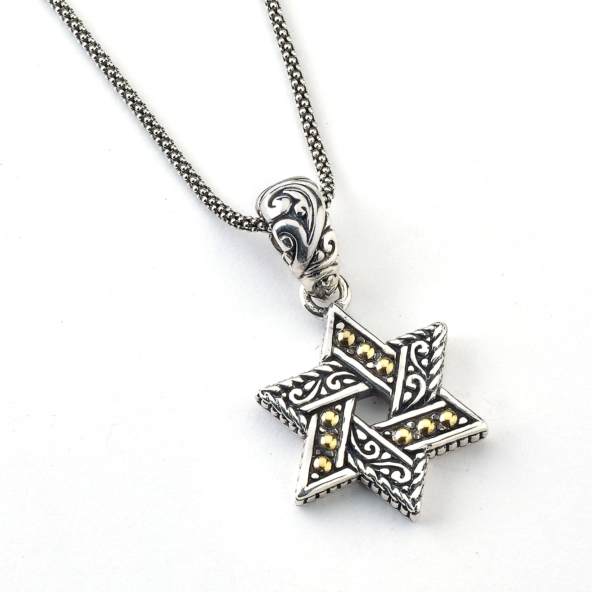 Star of David Pendant Necklace available at Talisman Collection Fine Jewelers in El Dorado Hills, CA and online. 