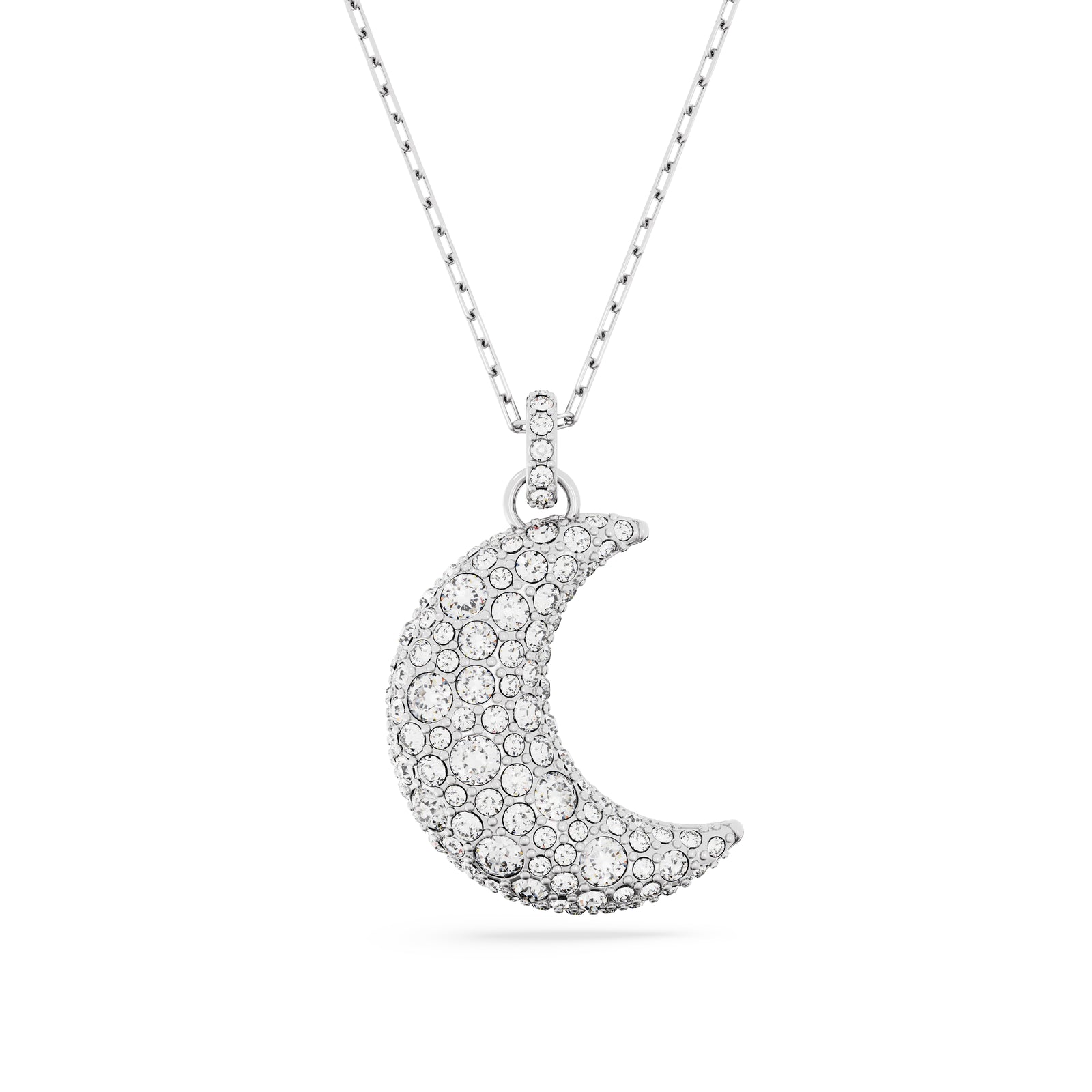 Sublima Moon Pendant Necklace by Swarovski