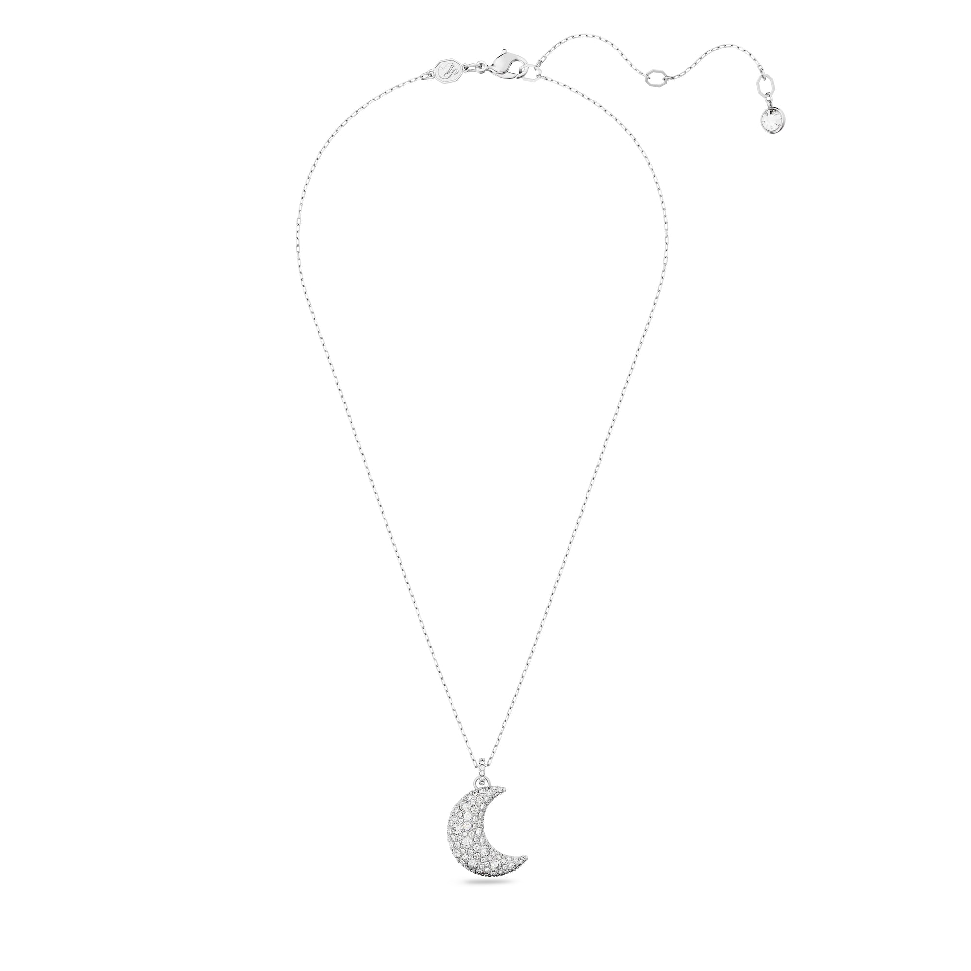 Sublima Moon Pendant Necklace by Swarovski