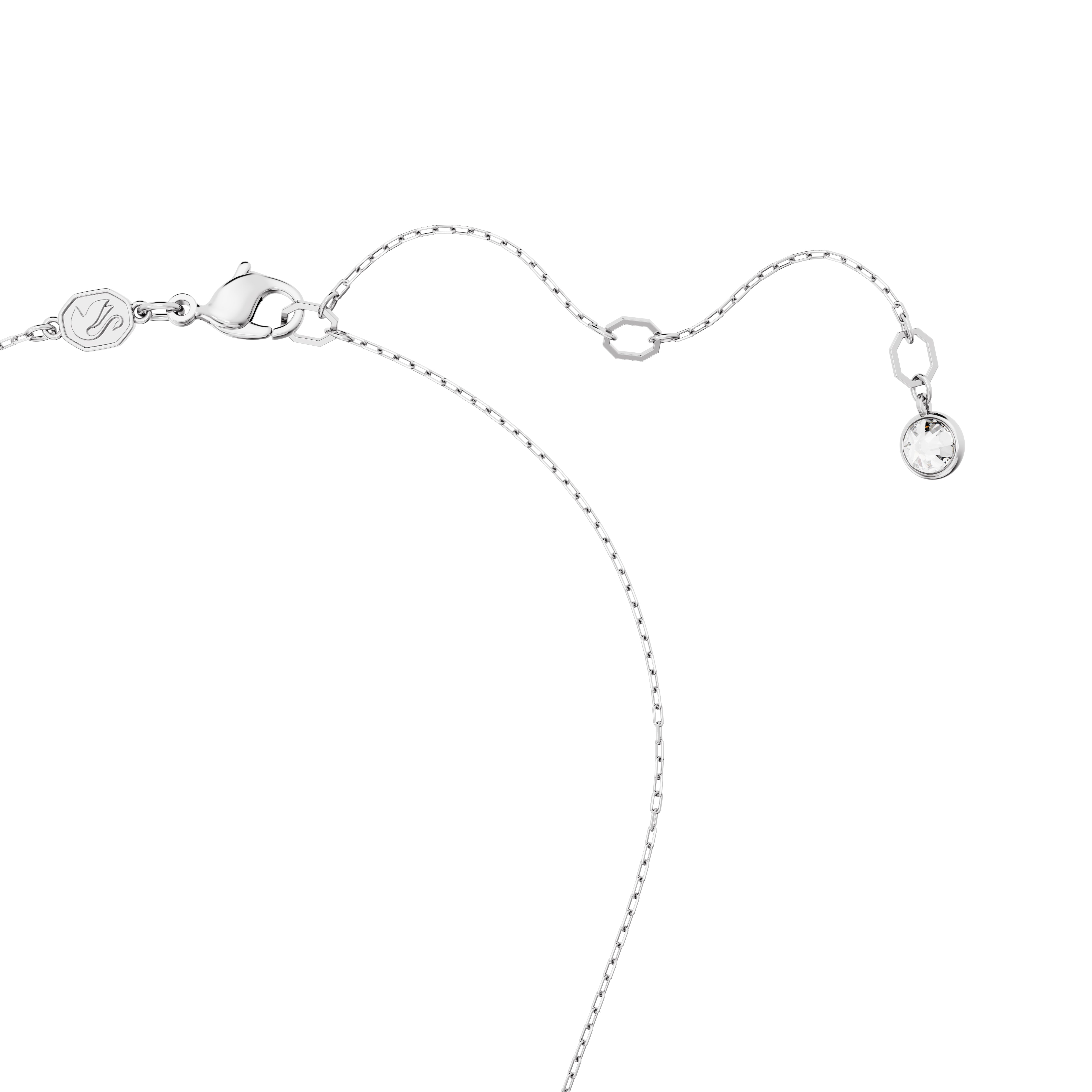 Sublima Moon Pendant Necklace by Swarovski